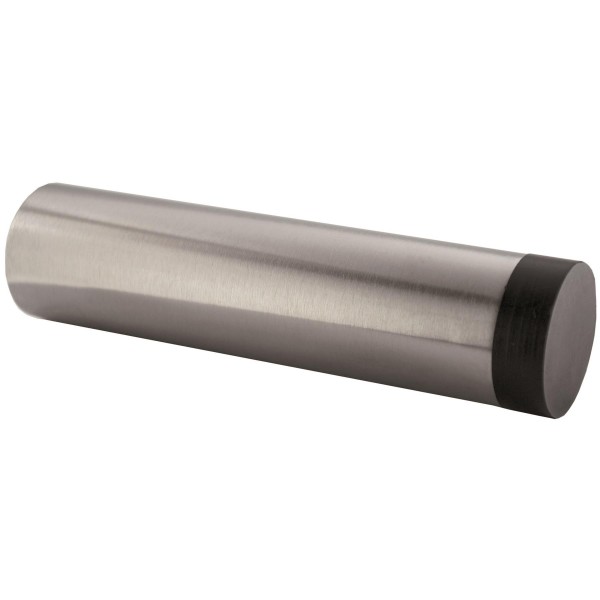 gelbrot Wand - Türpuffer Edelstahl matt Länge 120 Drm 30 mm inkl Gummi