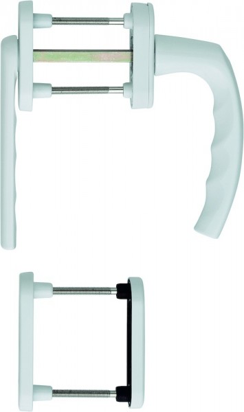 HOPPE Balkontür Rosettengarnitur Atlanta F9016 10 mm Nocken TS 63 - 68 mm