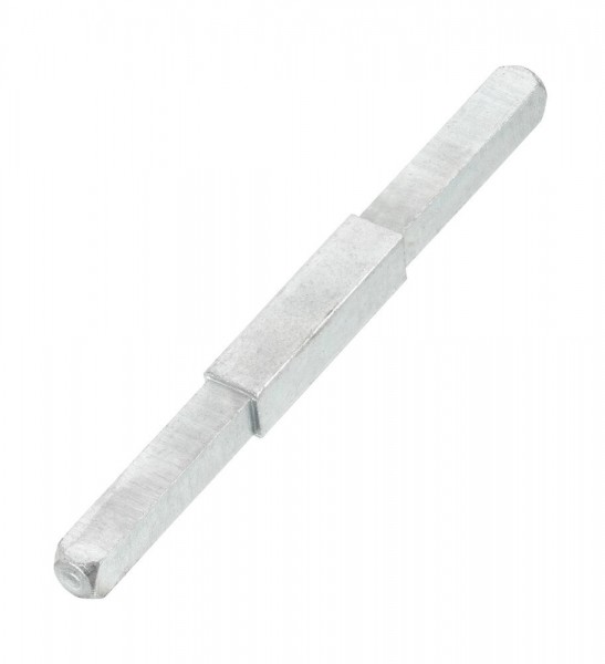 Dieckmann Massivstift, verzinkt, Typ MAB 0572 8/10x160mm, beidseitig abgesetzt