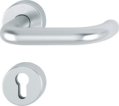 Hoppe FS AP Türgriffgarnitur Paris F1 natur PZ FS-AP 138/42H/42HS