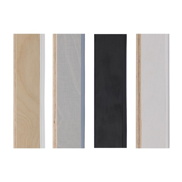 ToniTec® Dichtleiste Türdichtung modular im Set mit Dichtungsband und Verbindern 40 x 12 x 1150 mm