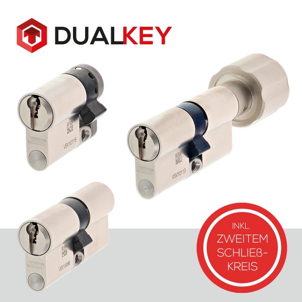 ToniTec DUALKEY® Schließsystem by ABUS Schließzylinder Nachfertigung nach Code