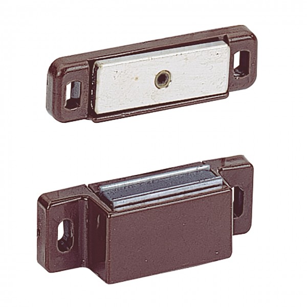 Hettich Haftmagnetschnäpper M 74/GP 15 Kunststoff braun