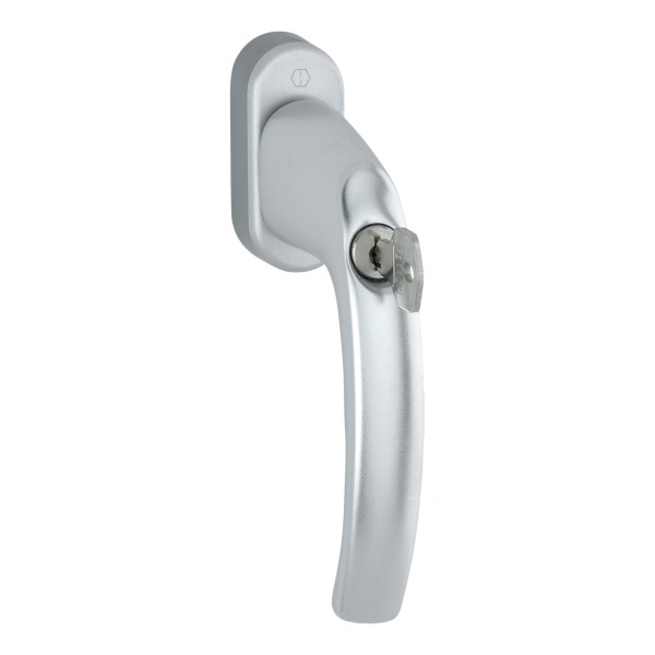 Hoppe Fenstergriff Atlanta 0530S/U26 TBT4 VK 7/35 F1 ohne Schrauben