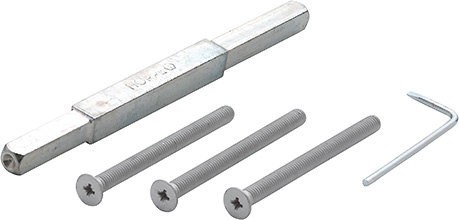 HOPPE Befestigungs Set TS 97-102 Stift 8/ 8/10 f Schutzbeschl ./3301/3310