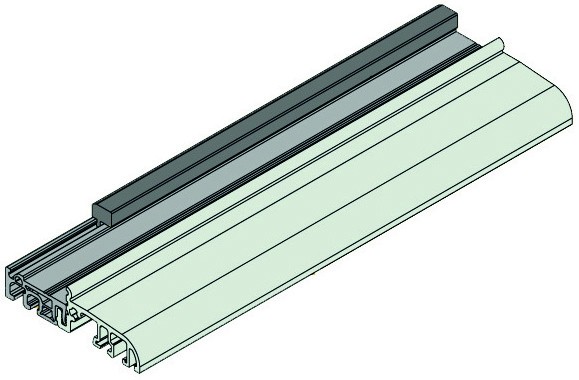 Roto Adapterprofil für Eifel TB 160 mm RAL 7004