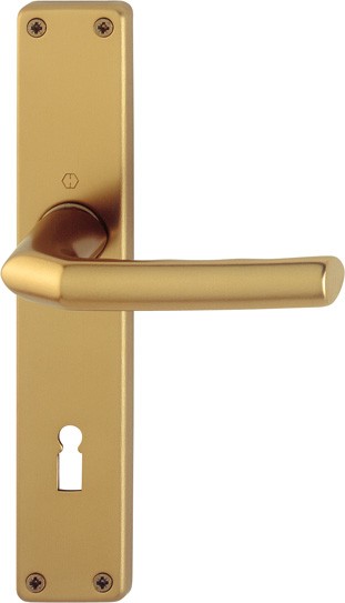 Hoppe Türgriffgarnitur Birmingham F4 Aluminium bronze 1117/202SP 72 mm BB