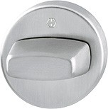 Hoppe Olive auf Rosette für Türspaltsicherung F69 Edelstahl E42KS/OL