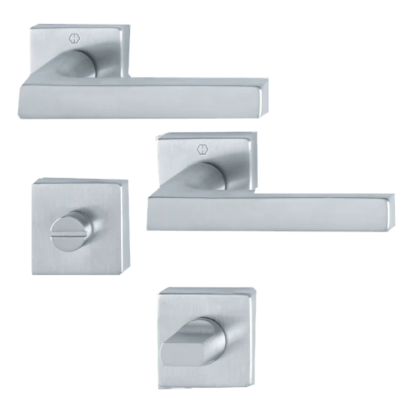 Hoppe BAD-Garnitur M1643/843KV/843KVS RHF+SST SK/OL F41-R, 3415156