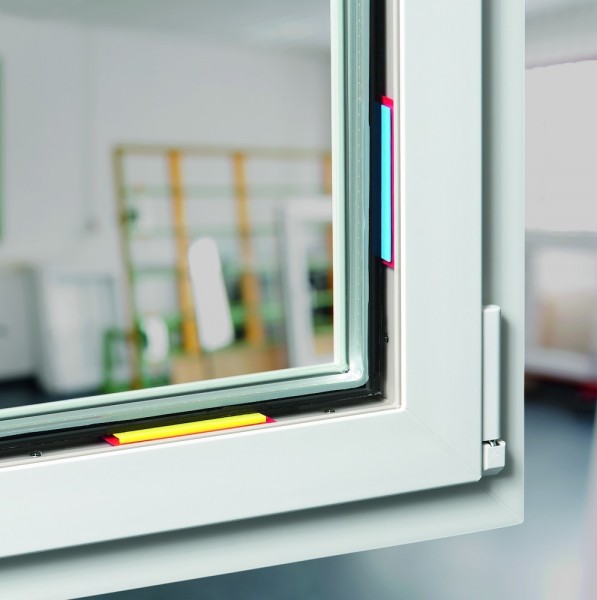 Roto Standard-Verglasungsklotz GL-SV gelb 100 mm lang Abm. 46 x 4