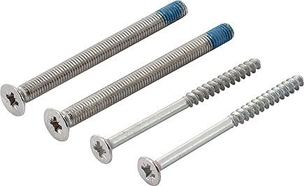 HOPPE Zubehör für Sertos Knopf / Griff Rosette u. Kurzschild