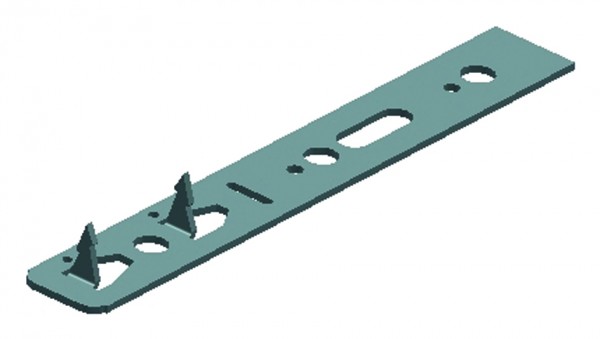 fuchs Hessenkralle verzinkt