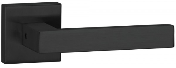 Hermat ZT - Drückergarnitur 1682 L WEST Oberfl. 74 (Classic Black beschichtet)