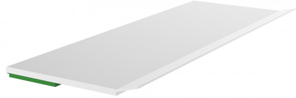 EXTE Flachleiste 60 ML Schaum SK 60 mm weiß mit Weichlippe