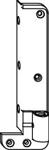 Roto Ecklager POWERHINGE L R015 links NT