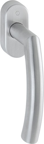 Hoppe Fenstergriff Trondheim E0430/US956 VK 7/32-42 F69 mit Schrauben