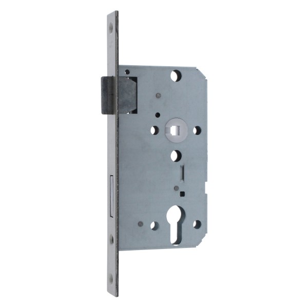 ToniTec® Einsteckschloss Kl. 2 Zimmertür stumpf 24 mm käntig 72/78 mm Entfernung 55mm Dornmaß