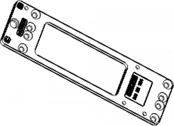 GEZE Montageplatt für TS 2000 NV und NV BC