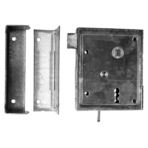 Bever Kastenschloß verzinkt 60 mm Dorn Nr. 79 PZ mit Wechsel links / rechts