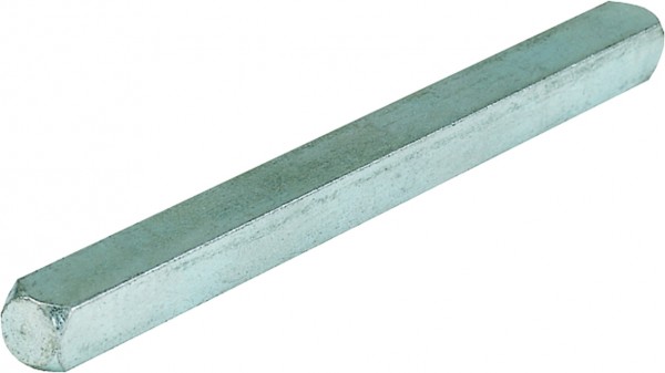 Brand Vierkantstift verzinkt blau chromatiert 9 x 150 mm