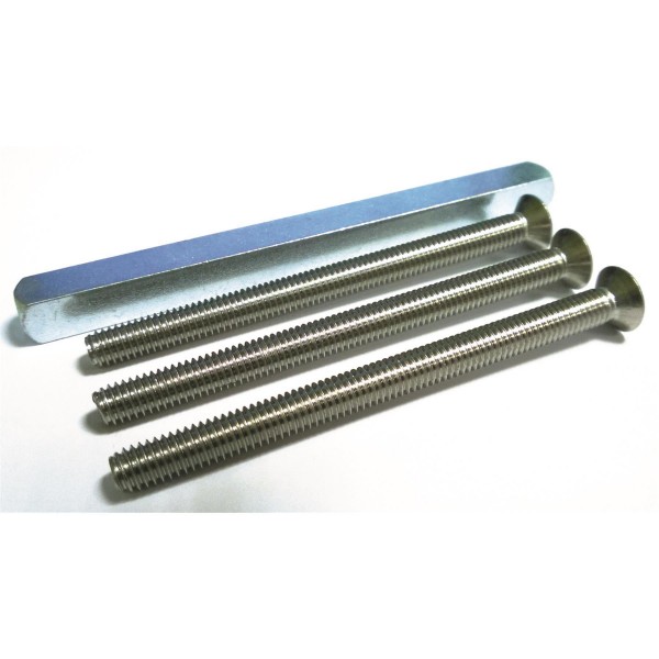 gelbrot Montageset 041 TS 68 - 72 mm Schrauben M6 x 80 mm Stift 8 x 100 mm