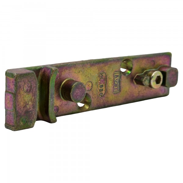 Aubi Kippschliessblech KL080 105 x 23 mm 2 Befestigungslöcher rechts links verwendbar