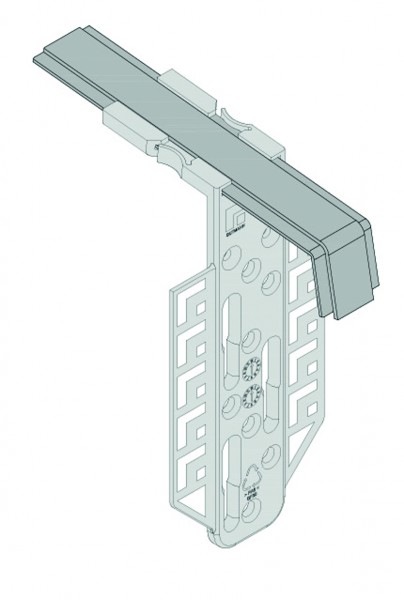 GUTMANN Halter RP - KSI für Alu-Fensterbank GS 40 und GS 25 mit Flachstück