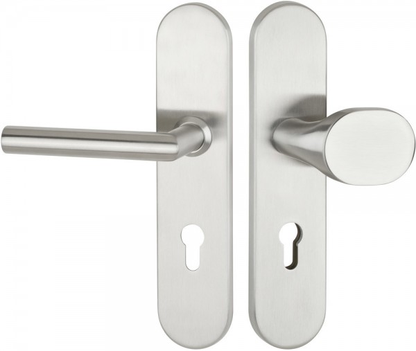 Hermat ZT Schutz Wechselgarnitur BASIC 02 OF 60 Edelstahl matt PZW 72 mm ES1