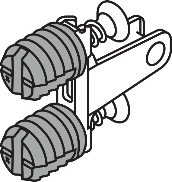 Blum LBX Frontbefestigung EXPANDO für Höhe N