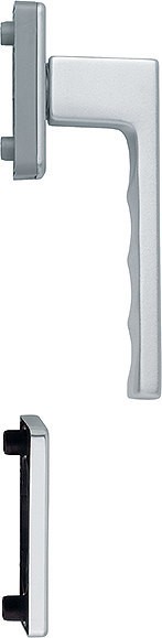 HOPPE Balkontür Rosettengarnitur Toulon F1 10 mm Nocken , 7 mm VK , PZ