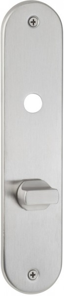 Hermat BAD - Langschild 2189 Renovierungsschild BAD 78 mm , 60 Edelstahl matt