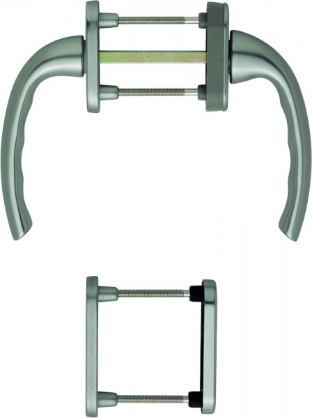 HOPPE Balkontür Rosettengarnitur Tokyo F9 10 mm Nocken TS 68 - 73 mm