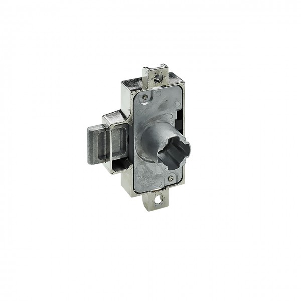 Hettich Drehstangenschloss mit Innenvierkant Set zum Anschrauben Dorn 15 mm