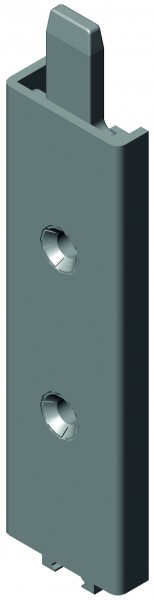 KFV Endstück Stulpflügel SFB V7720-230 RAL 9007 Ls 3451010