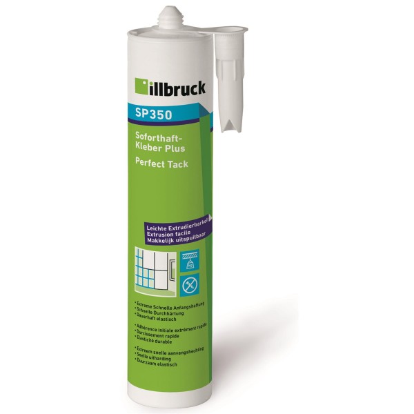 Illbruck SP350 illbruck Soforthaft Kleber Plus schwarz 310 ml Kartusche