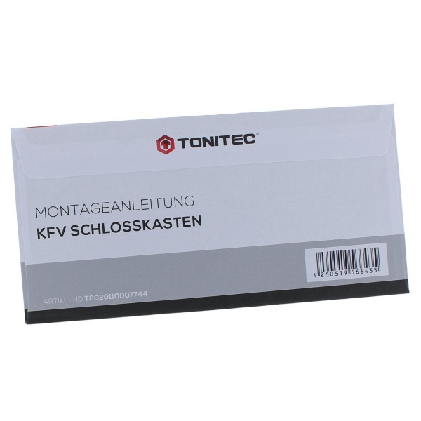 ToniTec® Montageanleitung für KFV Schlosskasten Wechsel