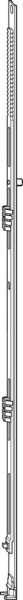 Roto Rundbogen - Bauteil senkrecht 622 1E N420A02206 NT