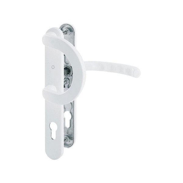 HOPPE Schmalrahmen-Wechsel-Garnitur Luxembourg 513G/3358/3357N/1500 F9016 weiß