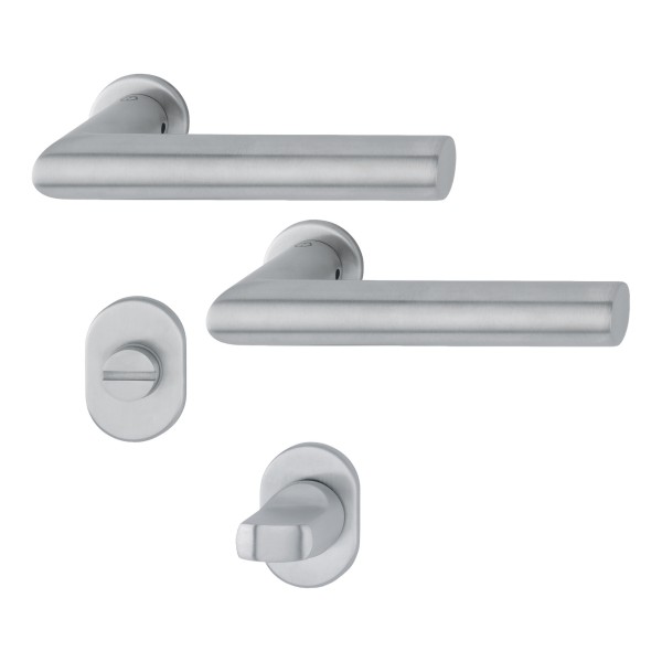 HOPPE Drückergarnitur Amst.E1400Z/868P/869PS-SK,WC/S,8(5),F69,TS 40-45,o. No.