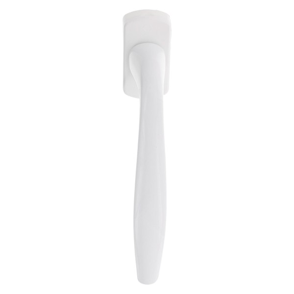 HOPPE PSK-Griff NEW YORK 0810/U10 Nocken 10 mm Vierkant 7x43 mm inkl. Schrauben M5x55 F9016 verkehrsweiß, 3480281