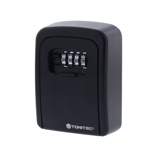 BLACK BEAUTY ToniTec® Keygarage mit Zahlencode in Aluminium schwarz