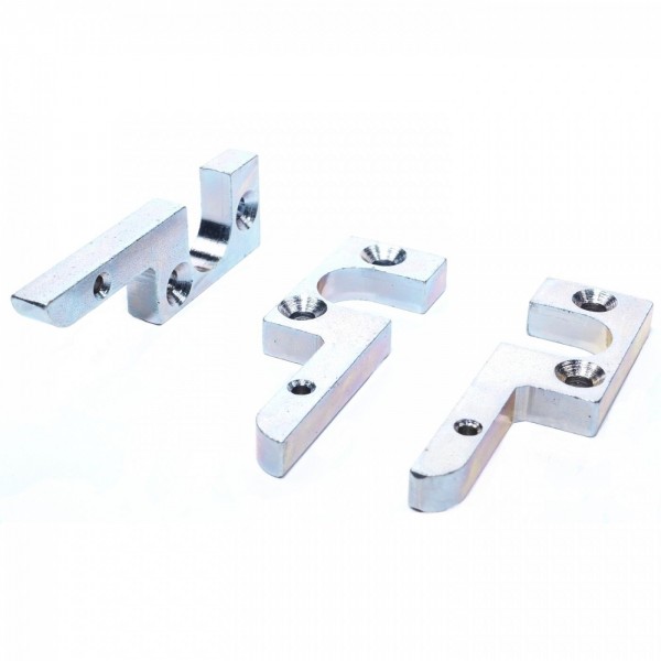 AUBI Kippschließblech Schließblech 4A83308 65x20mm Silber verzinkt - ToniTec® Reproduktion