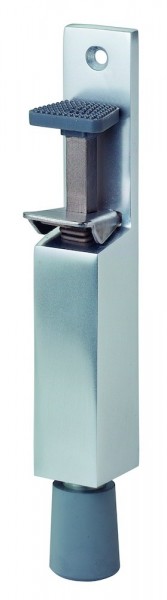 Woelm Türfeststeller 1033.31 mit 30 mm Hub silberfarbig eloxiert E5