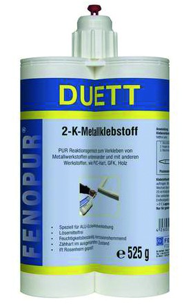 Fenoplast FENOPUR Duett 600ml Fbt. Hell/Beige 2K-PU Klebstoff Doppelkartusche