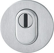 Hoppe Schutzrosette Alpha rund F69 Edelstahl matt E29ZNSB-ZA