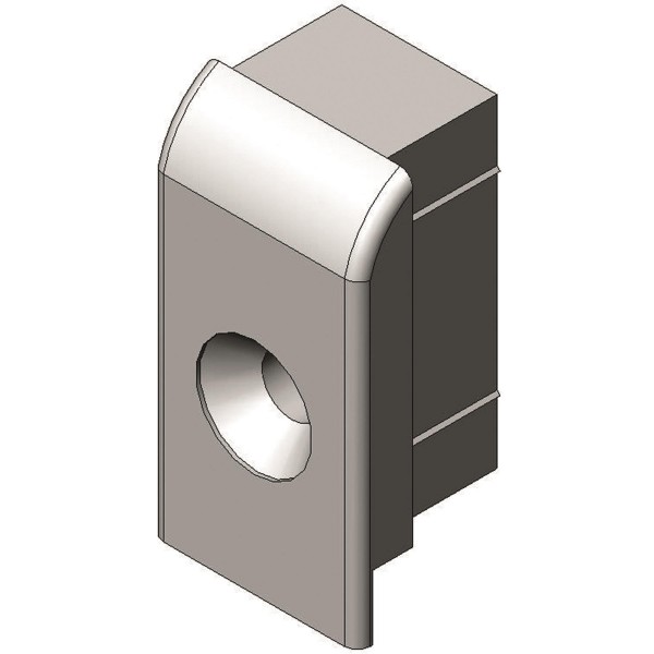 KFV Stulp Abdeckkappe grau DZM 170SG für 16 mm Stulp 3481493