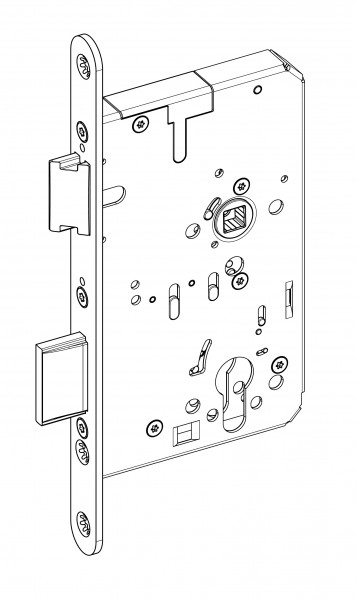 PANIK-EINFALLENSCHLOSS 23200/65 FUNKT.B F24X235 ABGER. RS./LS.