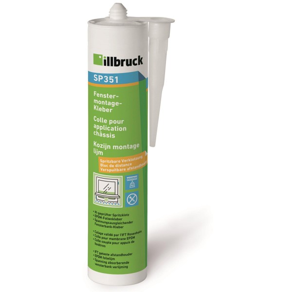 Illbruck SP351 illbruck Fenstermontage Kleber anthrazit 600 ml Beutel