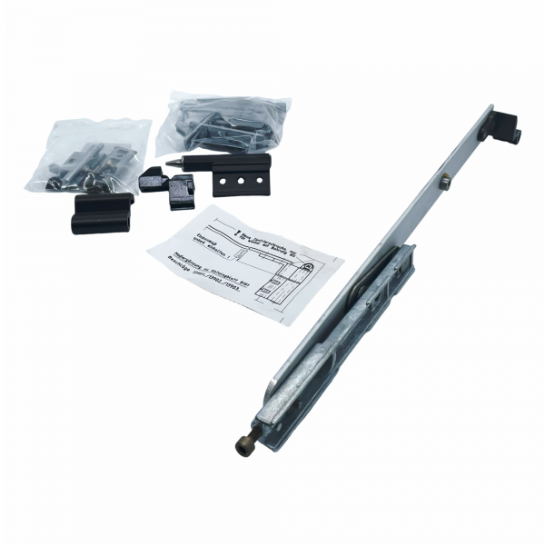 [BA] Hueck Hartmann Drehkippbeschlag 70 kg mit Schere II braun rechts