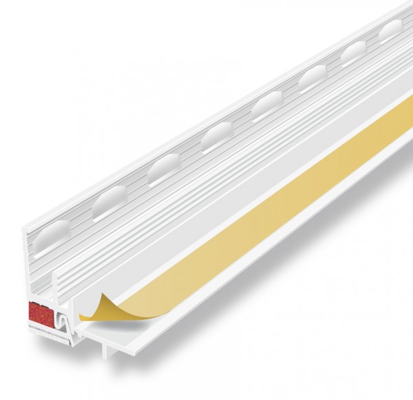 Anputz Dichleiste AIR Membran mehrteilig Nr 8766 Länge 2600 mm , Innen / rot